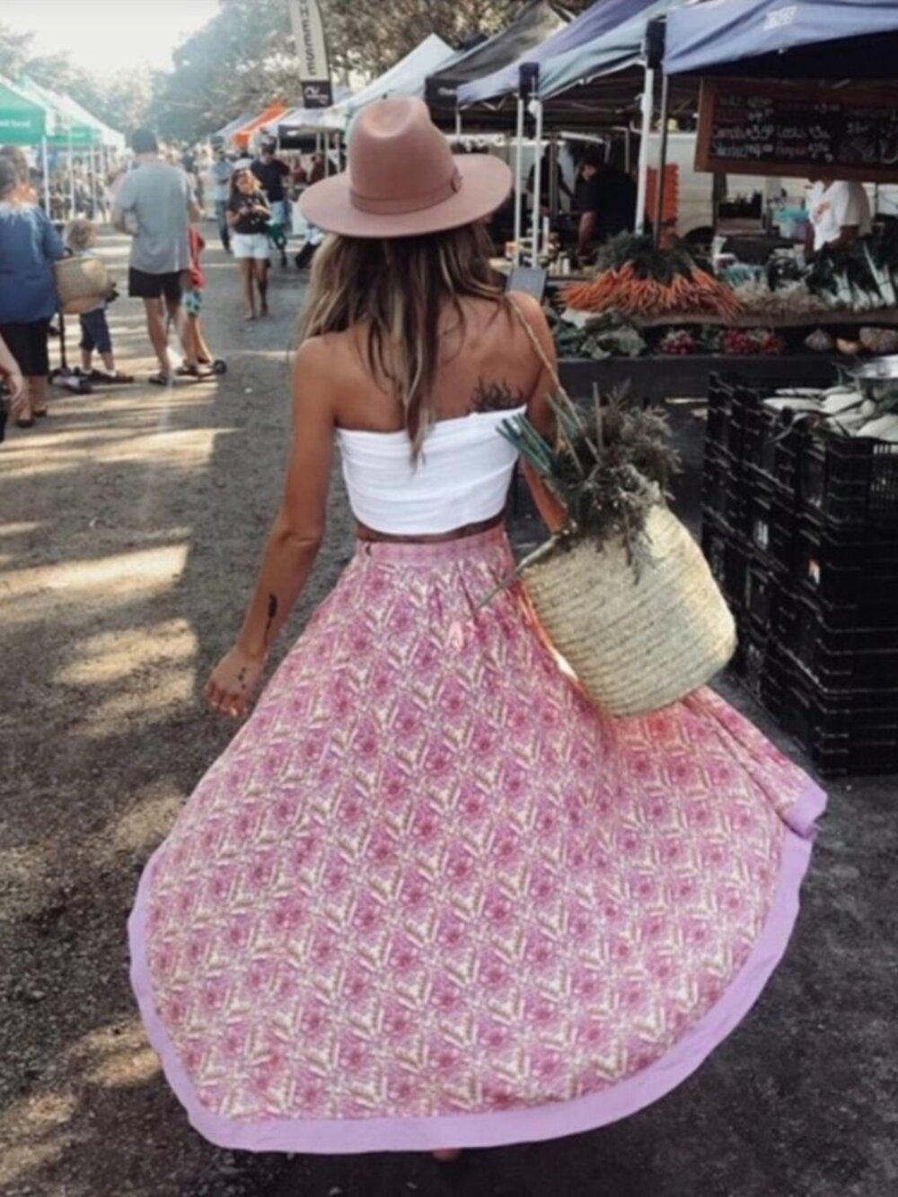 Spell & The Gypsy Jewel Wrap Skirt – Quartz Print – XS – EUC